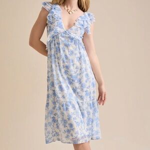 NEW Altar’d State Floral Midi Dress Size XL Available NWT